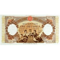 Italian Banknotes - Biglietto di Banca 