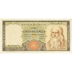 Italian Banknotes - Biglietto di Banca 