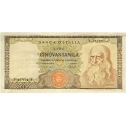 Italian Banknotes - Biglietto di Banca 