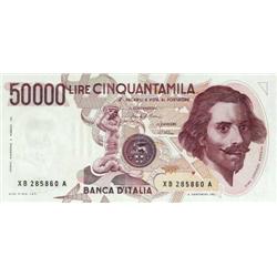 Italian Banknotes - Biglietto di Banca 