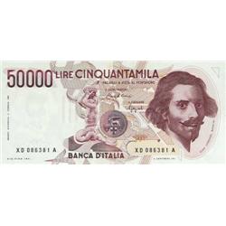 Italian Banknotes - Biglietto di Banca 