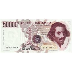 Italian Banknotes - Biglietto di Banca 