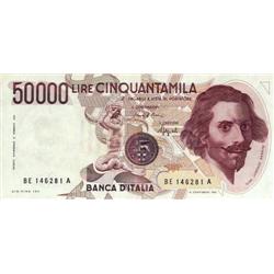 Italian Banknotes - Biglietto di Banca 