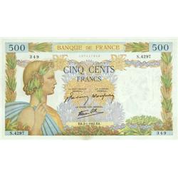 French Banknotes - Biglietto di Banca d