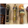 Image 2 : APPROX 13 ASSORTED BEER KEG TAP HANDLES (BUDWEISER, MOLSON CANADIAN, BUD LIGHT, COORS, RICKARDS,