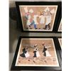 Image 2 : 6 FRAMED CHEF PRINTS (24.75" X 20.75")