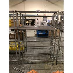 4-TIER INDUSTRIAL WIRE RACKING (48