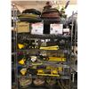 Image 1 : WORK LIGHTS, TOOL BAGS, AIR HOSES, GLOVEWORKS SMALL SIZED GLOVES, ETC