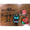 Image 1 : 2 WRESTLING MASKS, WELDERS MASK, WINDMILL COMPASS