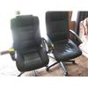 Image 1 : 2 BLACK OFFICE CHAIRS