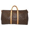 Image 3 : Louis Vuitton Monogram Toile Canvas Bandouliere Keepall 60 Duffel Bag