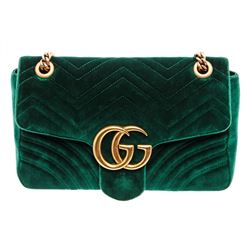 Gucci Velvet Shoulder Bag