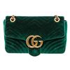 Image 1 : Gucci Velvet Shoulder Bag