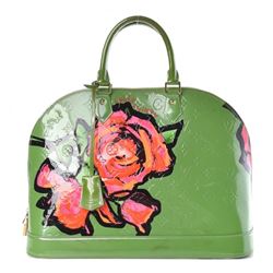 Louis Vuitton Vernis Leather Alma Handbag