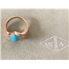 Image 2 : Van Cleef and Arpels Turquoise and Diamond Ring