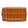 Image 4 : MCM Coated Canvas/Visetos Leather Boston Bag