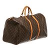 Image 2 : Louis Vuitton Monogram Toile Canvas Keepall 60 Duffel Bag