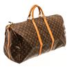 Image 2 : Louis Vuitton Monogram Toile Canvas Bandouliere Keepall 60 Duffel Bag