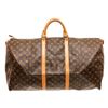 Image 3 : Louis Vuitton Monogram Toile Canvas Bandouliere Keepall 60 Duffel Bag
