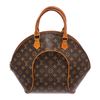 Image 1 : Louis Vuitton Monogram Toile Canvas Ellipse Handbag