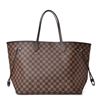 Image 1 : Louis Vuitton Damier Ebene Neverfull Tote