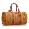 Image 3 : MCM Visetos Leather Duffel Bag