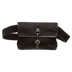Gucci Canvas/Leather Waist Side Bag