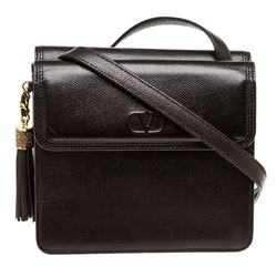 Valentino  Vintage Leather Crossbody Bag