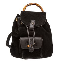 Gucci Suede Backpack