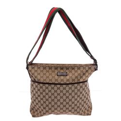 Gucci GG Canvas Messenger Bag