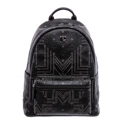 MCM Canvas / Leather Backpack