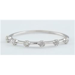 0.07 CTW Diamond 18K White Gold Ring