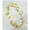 Image 4 : 0.55 CTW 18K Yellow Gold Diamond Ring
