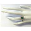 Image 4 : 2.02 CTW Natural Colombian Emerald And Diamond Ring In 18K Rose Gold