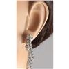 Image 3 : 4.00 CTW Natural Diamond Earrings 14K Solid White Gold