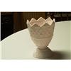 Image 1 : Napco-"Shell Pink"Vase/Sawtooth Top" #890787