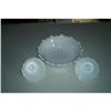 Image 1 : Wild Rose Bowl And Matching Candle Holders #890820