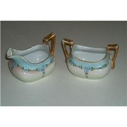 Royal Bayreauth Creamer & Sugar Bowls #890823