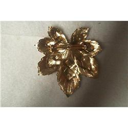 JEWELRY-Sarah Coventry Leaf Pin/Brooch #890853