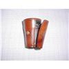 Image 1 : silver shot holders in a leather case #891011