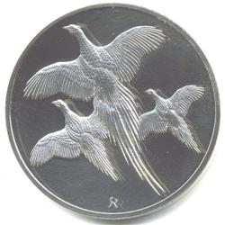 Two sterling silver Franklin Mint coin 1970 #891028