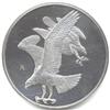 Image 1 : Franklin Mint Coin-Ospreys 2" 1970 sterling #891029