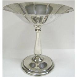 Sterling Silver Floral Shaped Candy Dish #891041