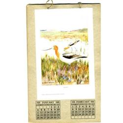 1925  HORSFALL BIRD CALENDAR  #891107