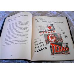 Texaco 1928 Salesman Advertising Portfolio #891114