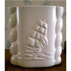 Abingdon Ship Vase #494 #891117