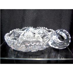 CUT CRYSTAL CANDY DISH #891142