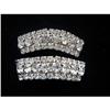 Image 1 : MAGNIFICENT...LARGE RHINESTONES ALL CLEAR...2 #891294