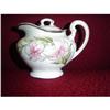 Image 1 : Covered Creamer Handpainted fine china  #891405