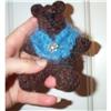 Image 1 : mini crocheted bear #891406